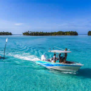 3h de Pêche dans le lagon de Taha'a - Watercolor Taha'a 3h de Pêche a Tahaa