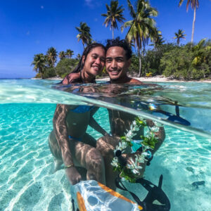 Tour privé à taha'a - Watercolor Taha'a Snorkeling lagon Tahaa