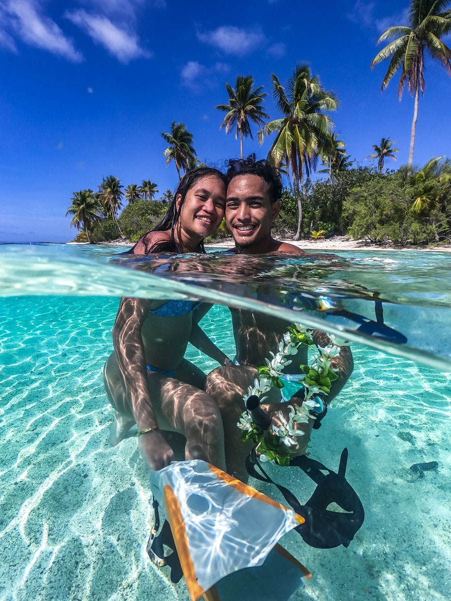 Snorkeling lagon Tahaa