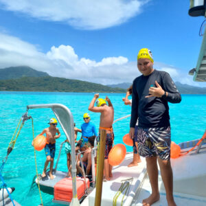 Snorkeling pendant tour de Taha'a - Watercolor Taha'a Snorkeling pendant tour de Tahaa