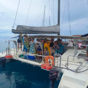 Excursion en Groupe à Taha'a - Watercolor Taha'a Excursion Groupe Tahaa