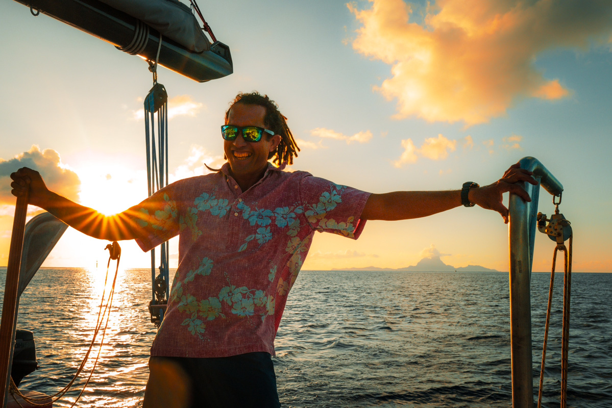 Nui au couché du soleil