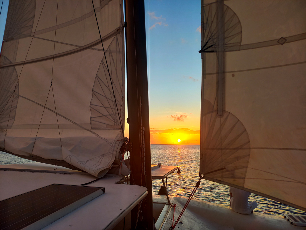 Sunset face a Bora Bora