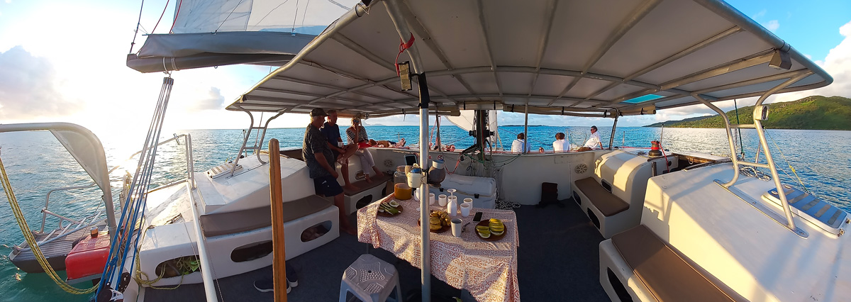 Tour Sunset en groupe face à Bora Bora